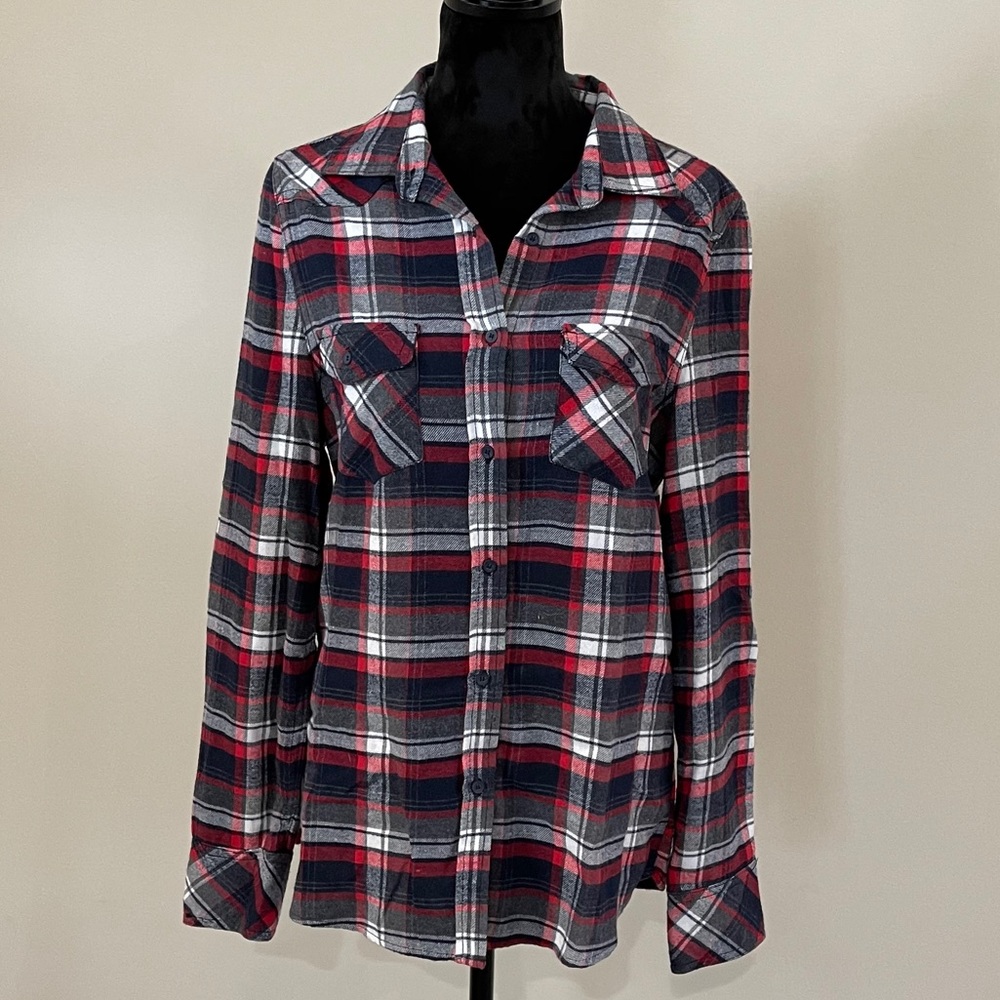 Plaid sweater